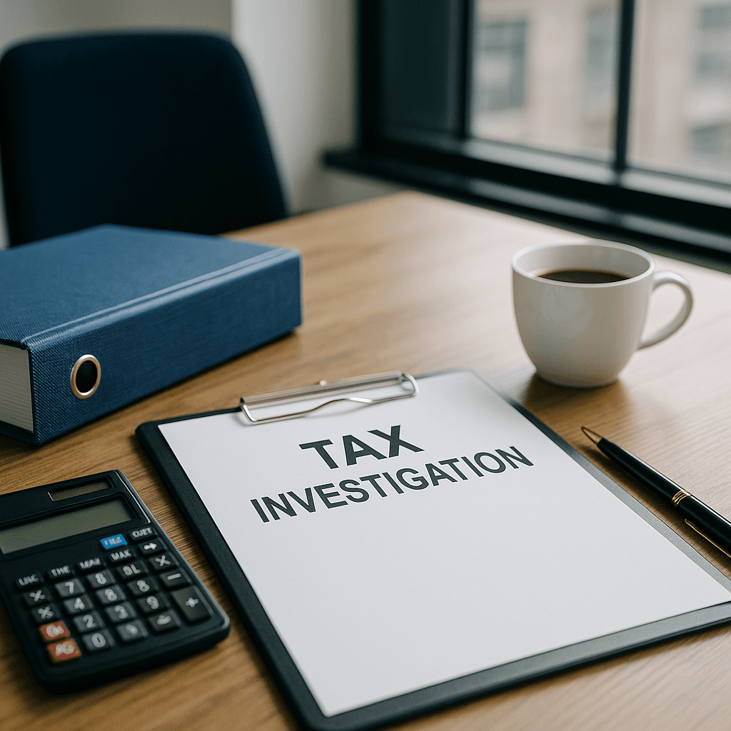 HMRC Investigation financial service